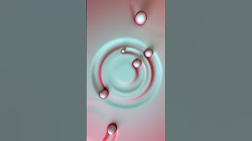 Satisfying Dynamic Paint Animation made using Blender 4.0 #shorts #asmr