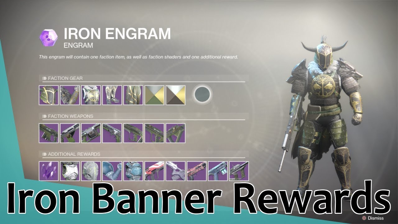 Destiny 2 - Opening 12 Iron Banner Engrams