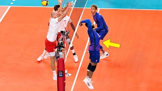 When Volleyball Players Have 300IQ | Crazy Skills \& Smart Plays
