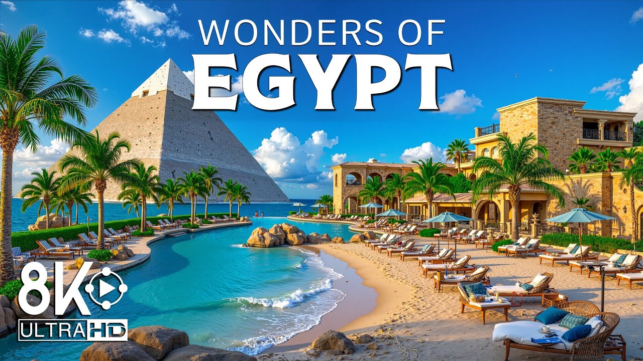 Wonders of Egypt | Ancient Pyramids, Desert Landscapes & Timeless Civilization | Travel 8K UHD Video