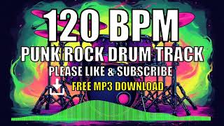 Download Lagu ⚡ Punk Rock Drum Track – 120 BPM | FREE MP3 DOWNLOAD 🥁 MP3
