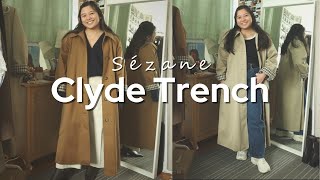 Sezane Clyde Trench Coat | Review & Style | Anne