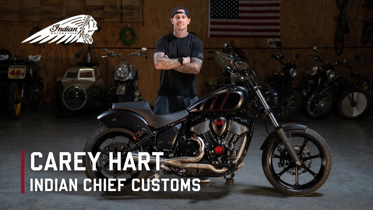 Carey Hart | Indian Chief Customs - YouTube