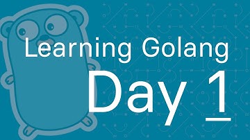 Learning Golang - Day 1