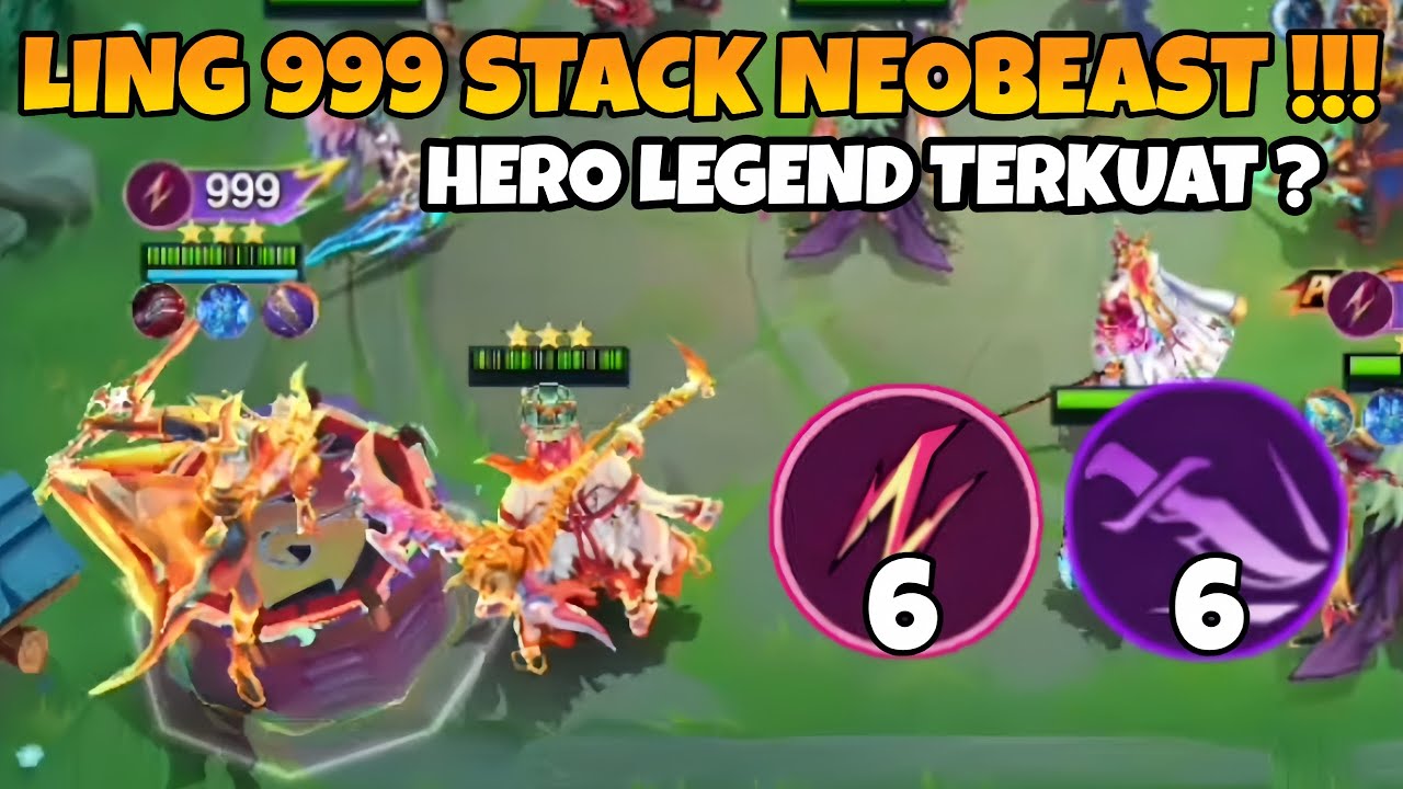 HYPER LING 999 STACK NEOBEAST !!! THE REAL HERO LEGEND TERKUAT ? 