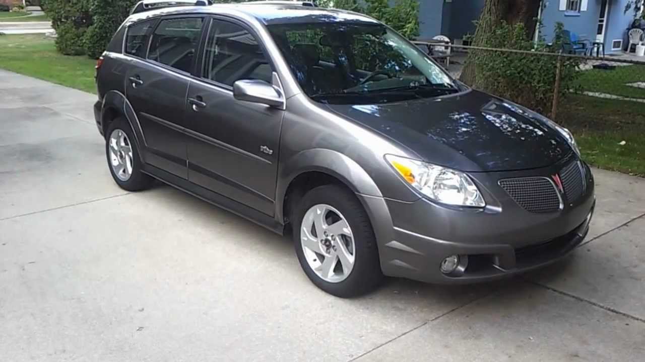 2012 09 09 Video Of 2006 Pontiac Vibe Awd With Stock Alloy Wheels Youtube