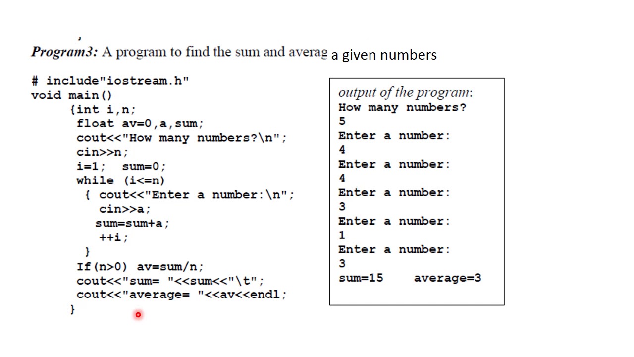 Loop Statement in C++ : 2. While Loop $ 3.Do-While Loop - YouTube