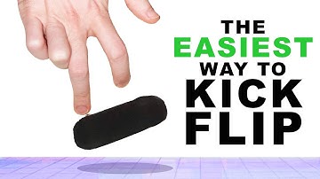 The EASIEST Way to Kickflip on a Fingerboard