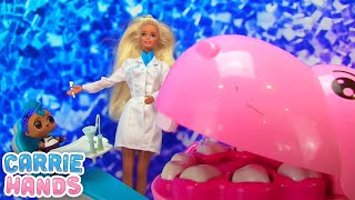 Punk Boi Visits The Barbie Dentist | Fun Videos For Kids