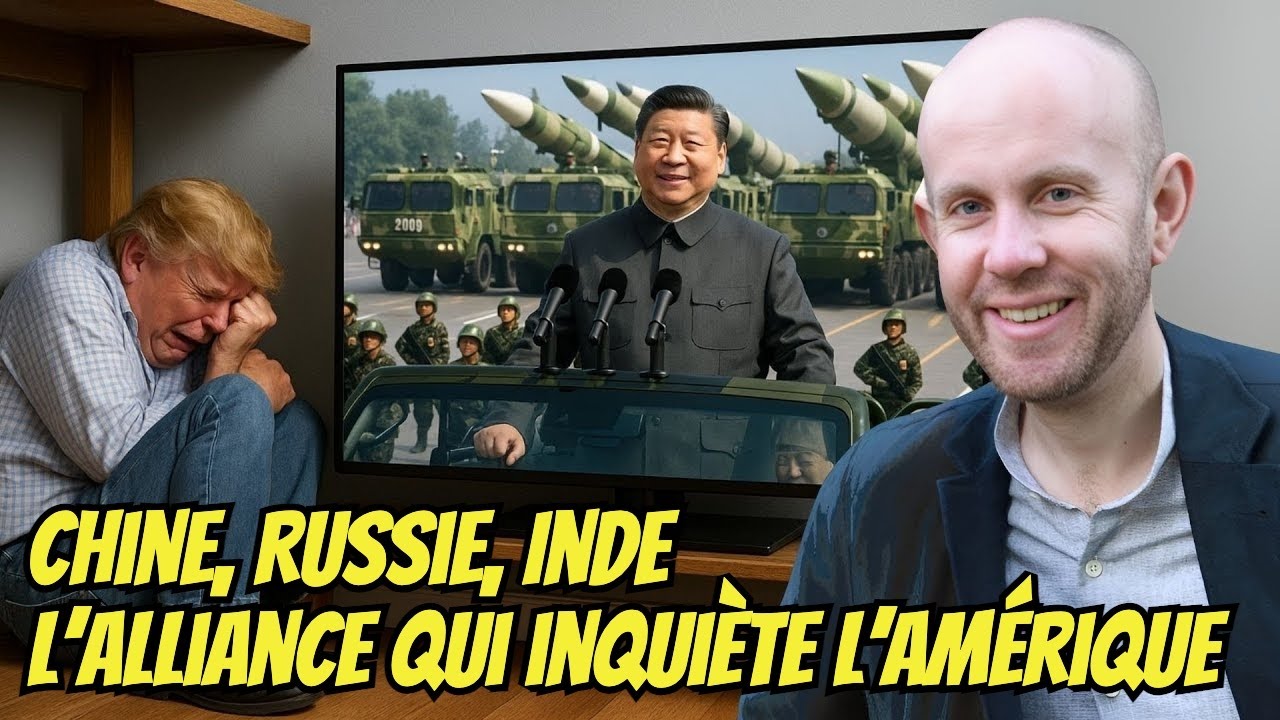 “Chine, Russie, Inde : l’alliance qui inquiète l’Amérique” 🌏💣 - avec Arnaud Bertrand