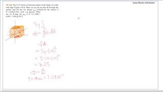 Fundamentals of Physics   Chapter 23 Gauss Law P9