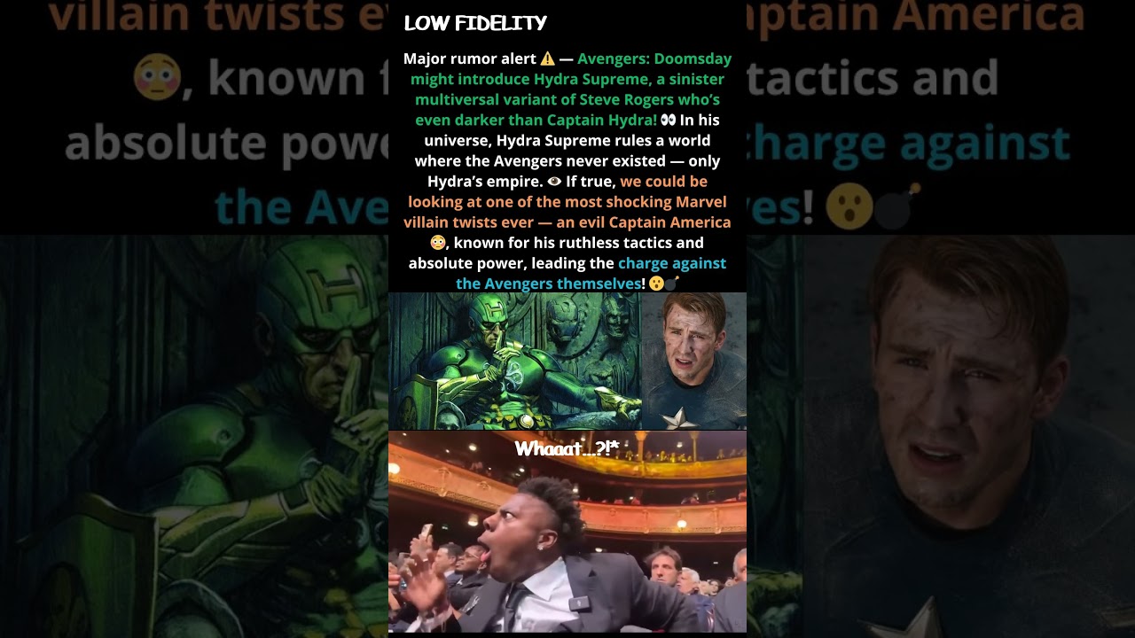 😈 Hydra Supreme to Appear in Avengers: Doomsday?! 💀