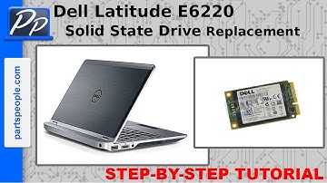 Dell Latitude E6220 mSATA Solid State Drive (SSD) Video Tutorial Teardown
