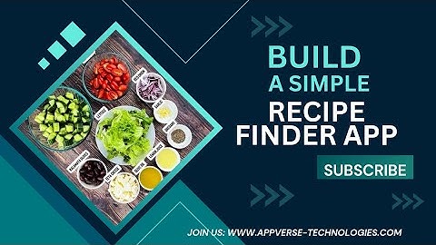 Build a Simple Recipe Finder App | Flutter App Tutorial