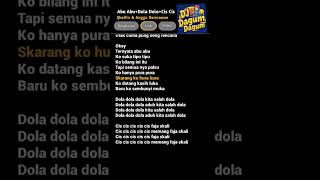 Lirik Viral Tiktok Dola Dola Nasib Muka Cuma Pas Pas An Apa Ini Takdir Tuhan Abu Abu Ciscis lirik