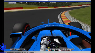 rFactor Bravo F1 2019 - Caterham and Manor