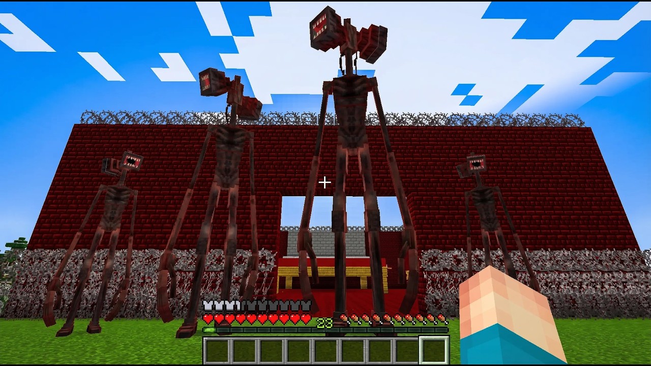 SİREN KAFANIN AİLESİYLE KARŞILAŞTIK -Minecraft