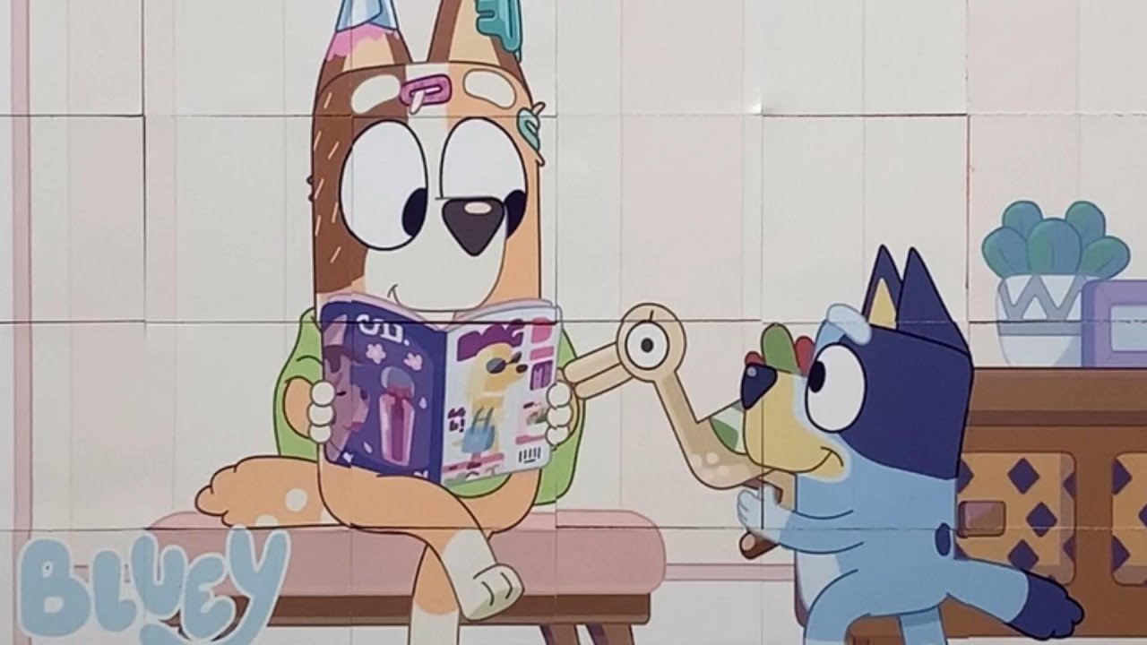 Hair Salon Bluey Puzzle for kids and for fun Puzzle Lovers YouTube