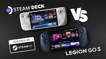 Steam Deck VS Legion GO S can this new handheld take down the SteamOS King?