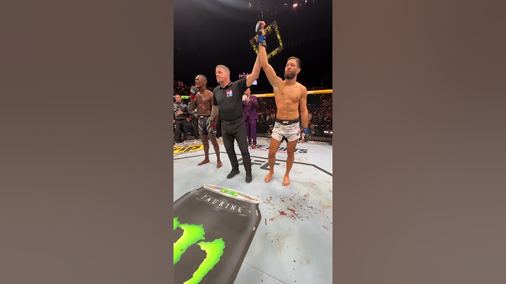 Nassourdine Imavov KNOCKOUTS Israel Adesanya 😳 #ufcsaudiarabia