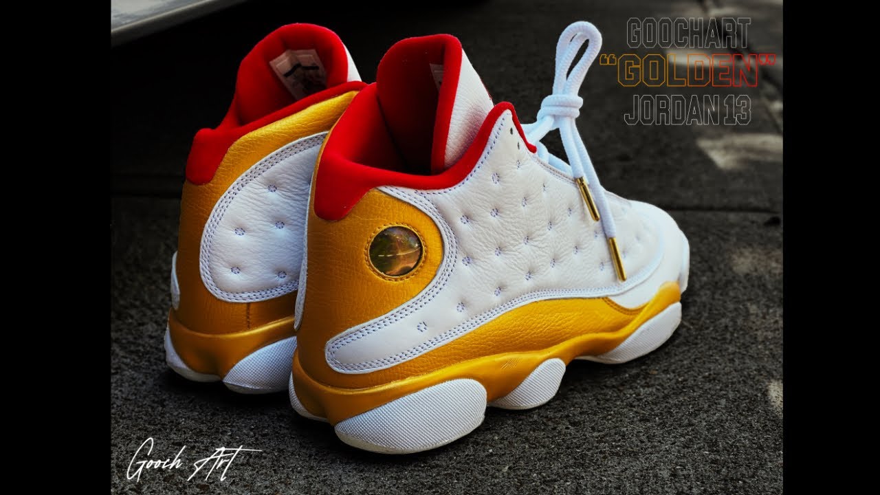 Custom Jordan 13 “Golden” 👟🎨🏅 