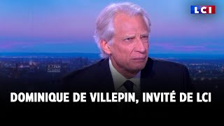 'Une escalade qui peut être mortelle' : la mise en garde de Dominique de Villepin sur LCI