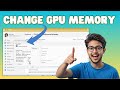 How To Change Shared GPU Memory In Windows 11 | Step-by-Step Guide (2025)