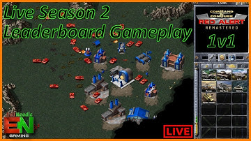 C&C Red Alert Remastered - Live 1v1 Gameplay Season 2 - EvilnoodleGaming