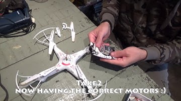 Syma X5C Repair - Motor Replacement
