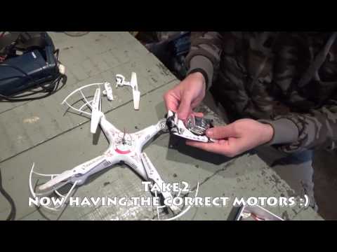 syma x5c motor replacement