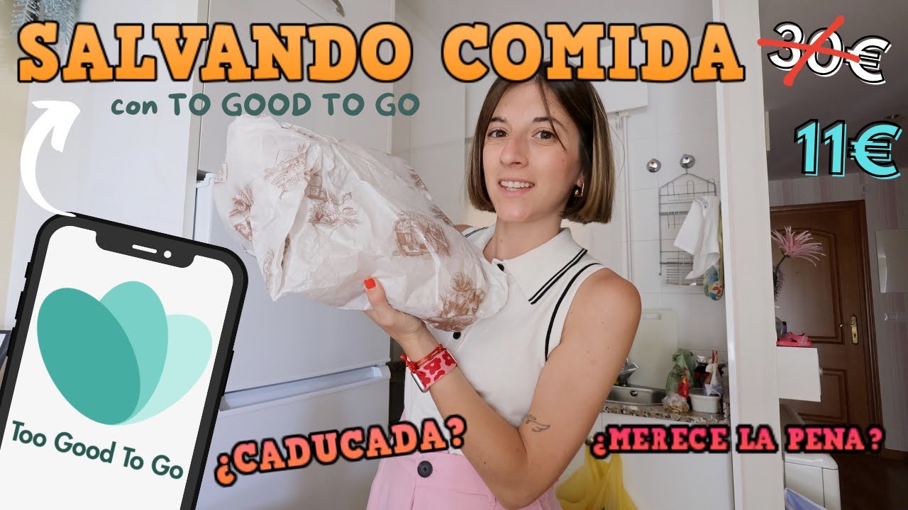 Un Día Salvando Comida con Too Good To Go | ¿merece la pena? ¿qué me dieron? | @Paula Moon