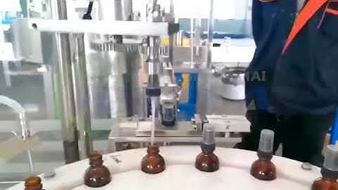 automatic essential oil filling machine