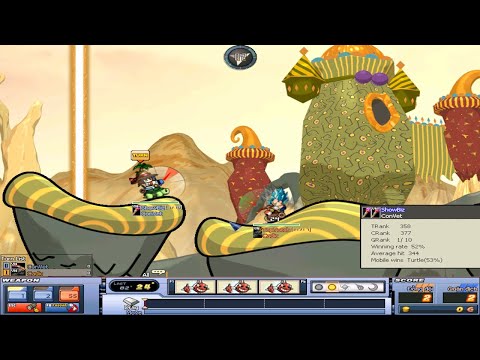 Gunbound : BOOMER vs TURTLE