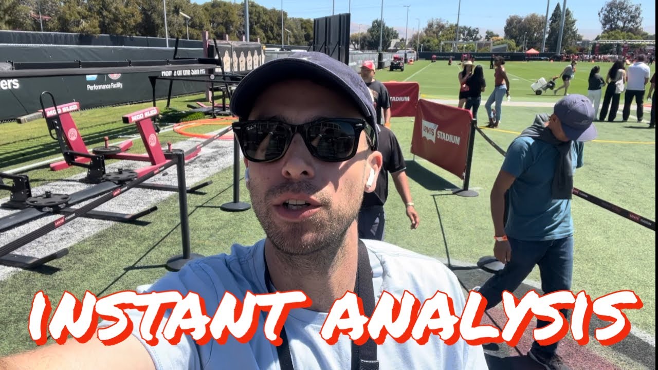 Instant Analysis Instant Analysis of Day 1 of 49ers Training Camp - YouTube