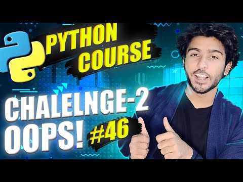 OOP Challenge 2   draw a dashed line in python | python full beginners course in hindi #46