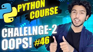 OOP Challenge 2   draw a dashed line in python | python full beginners course in hindi #46