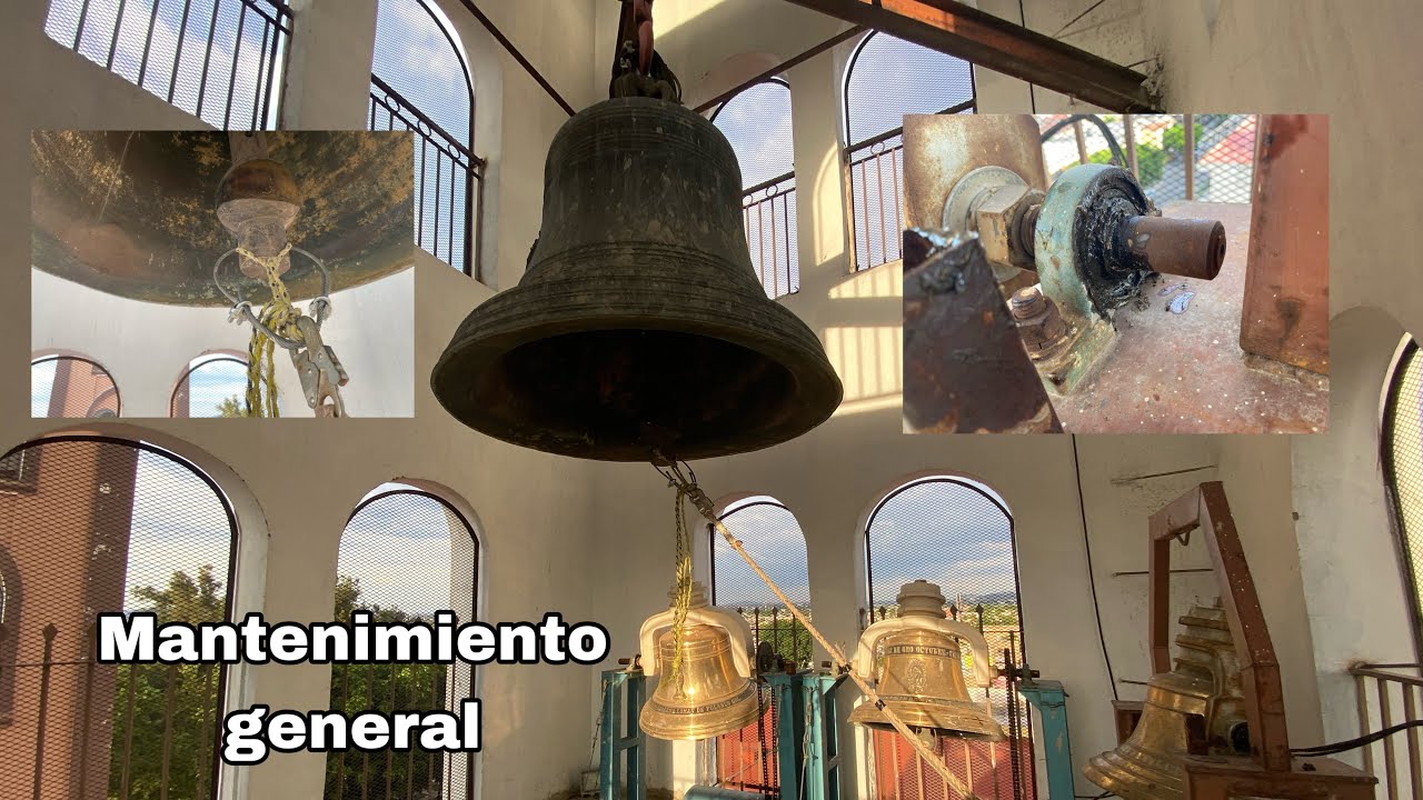 Mantenimiento General A Las Campanas De La Parroquia Santa María Magdalena | Repiques De Campanas