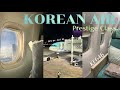 Vlog korean air  ke646 prestige class  singapore  to incheon   blossom lounge eng sub