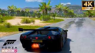 LAMBORGHINI DIABLO GTR ANTILAG : FORZA HORIZON 5 GAMEPLAY! || 590  1200 BHP || DAY  206 ||