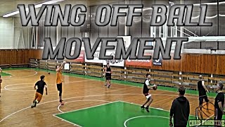 2 Line Continuous Penetration Shooting 🏀 | Dribble Drive Perimeter Movement | Multi Layer Drill