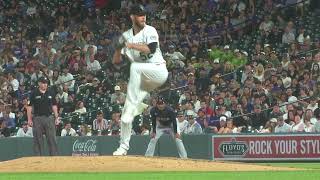 Daniel Bard Slow Motion Pitching Mechanics (3rd Base Side View)