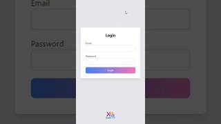 Famous Form login simple gradient button tailwind - Two #html #css #tailwindcss #webdesign Profile