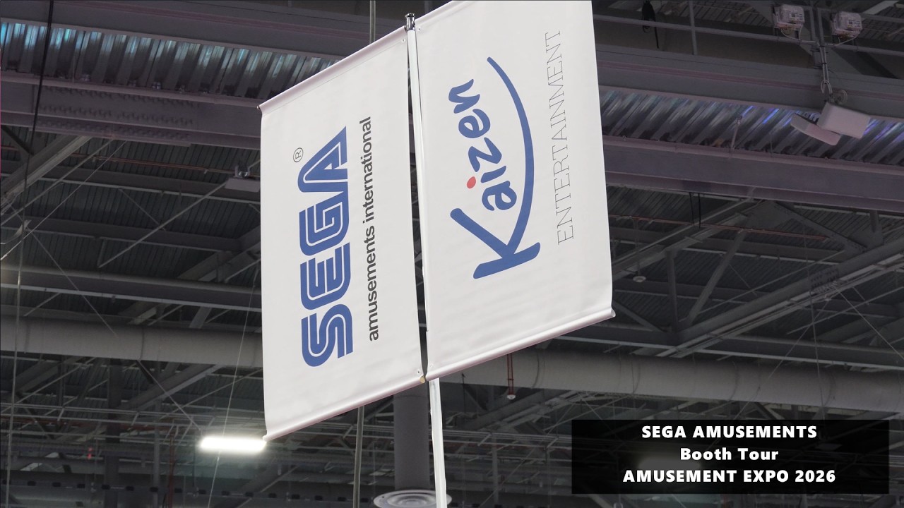 Sega Amusements Booth Tour - Ilustrasi Booth