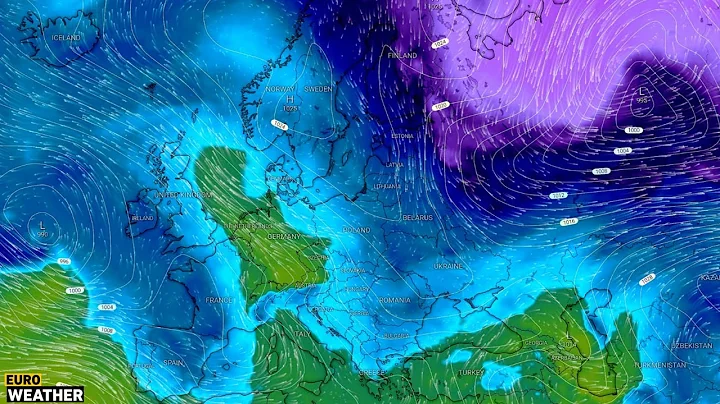 European Weather | GFS Model in 850 hPa December 30, 2025 - Temperature in Europe