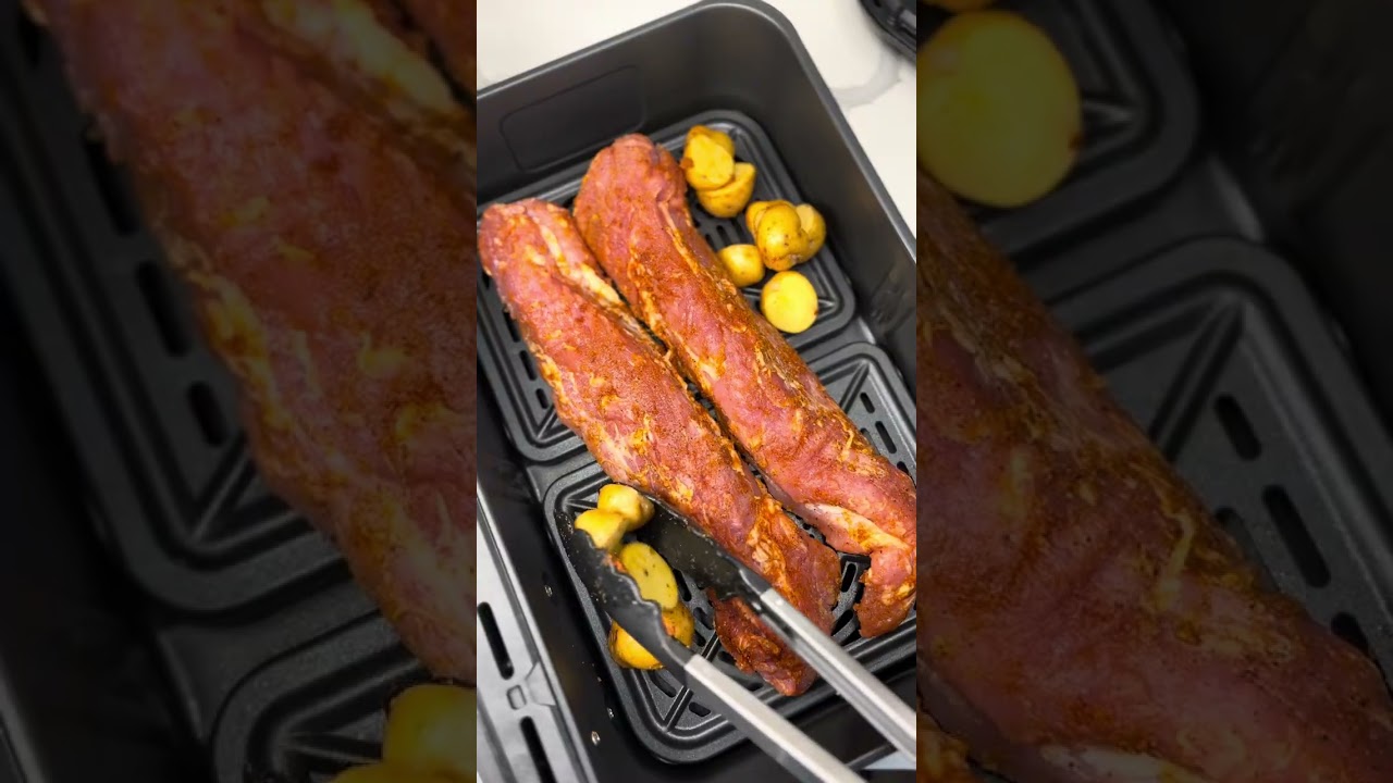 Air Fryer | Pork & Potatoes