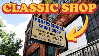 This Place Is a Fishing Time Capsule! Professional Short Shop Walk Thru