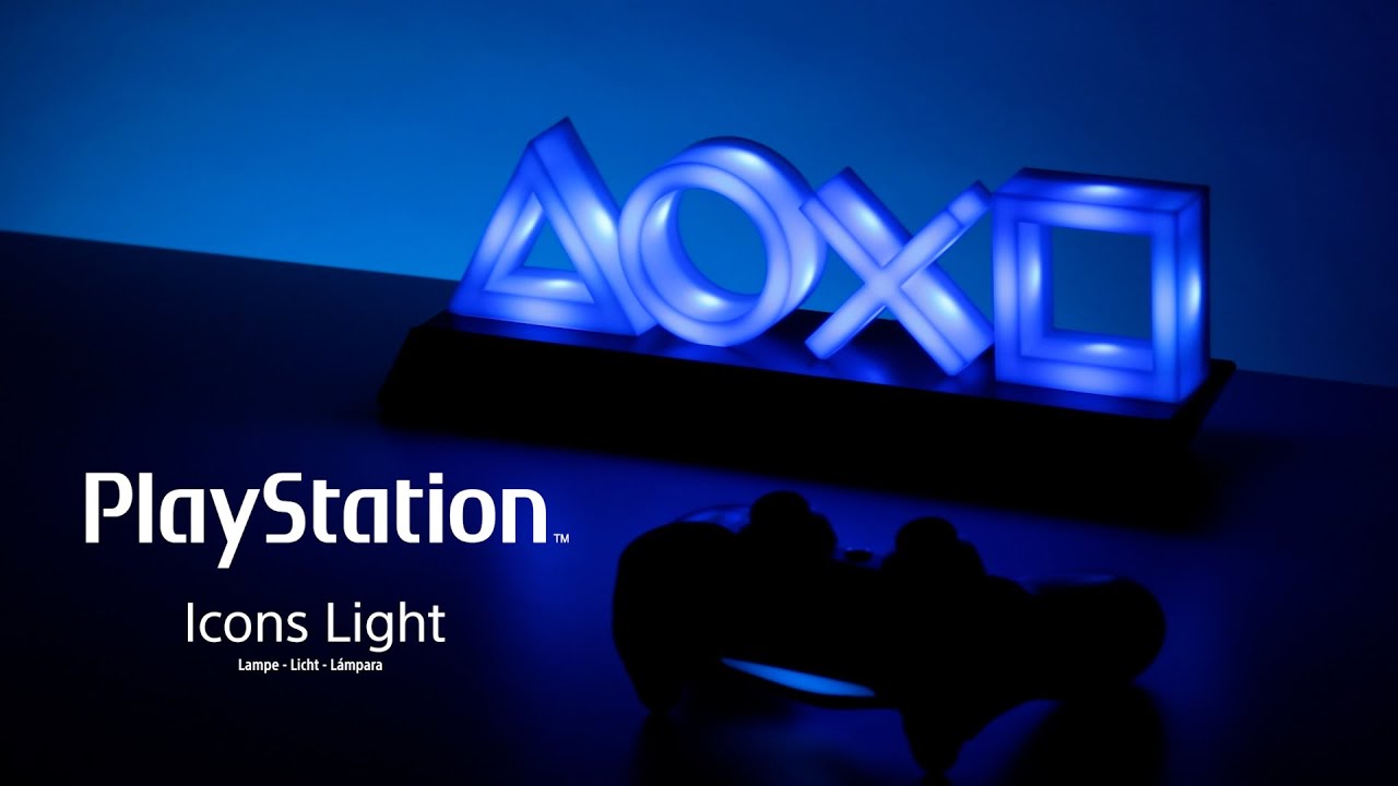 vokal tro Institut PlayStation Icons Light PS5 | Paladone - YouTube