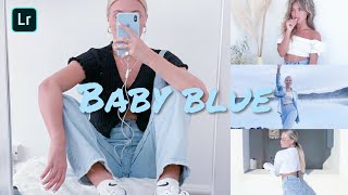Lightroom Mobile Free Preset "Baby Blue" // Free Lightroom Mobile Presets Tutorial #TPTYN screenshot 5