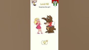 inavb DOP 2: Delete One Part  Level 785 Surprize the Girl Walkthrough Solution #shorts #DOP2