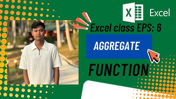 Excel Class Eps_6 : Using AGGREGATE to Sum with error Value or N/A cell in Data Range